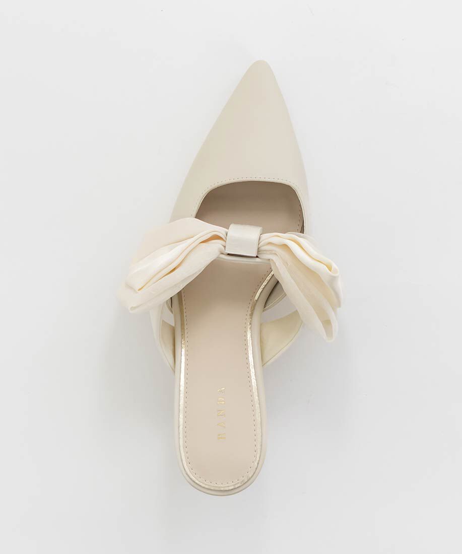  「ビッグリボンミュールパンプス」|パンプス|