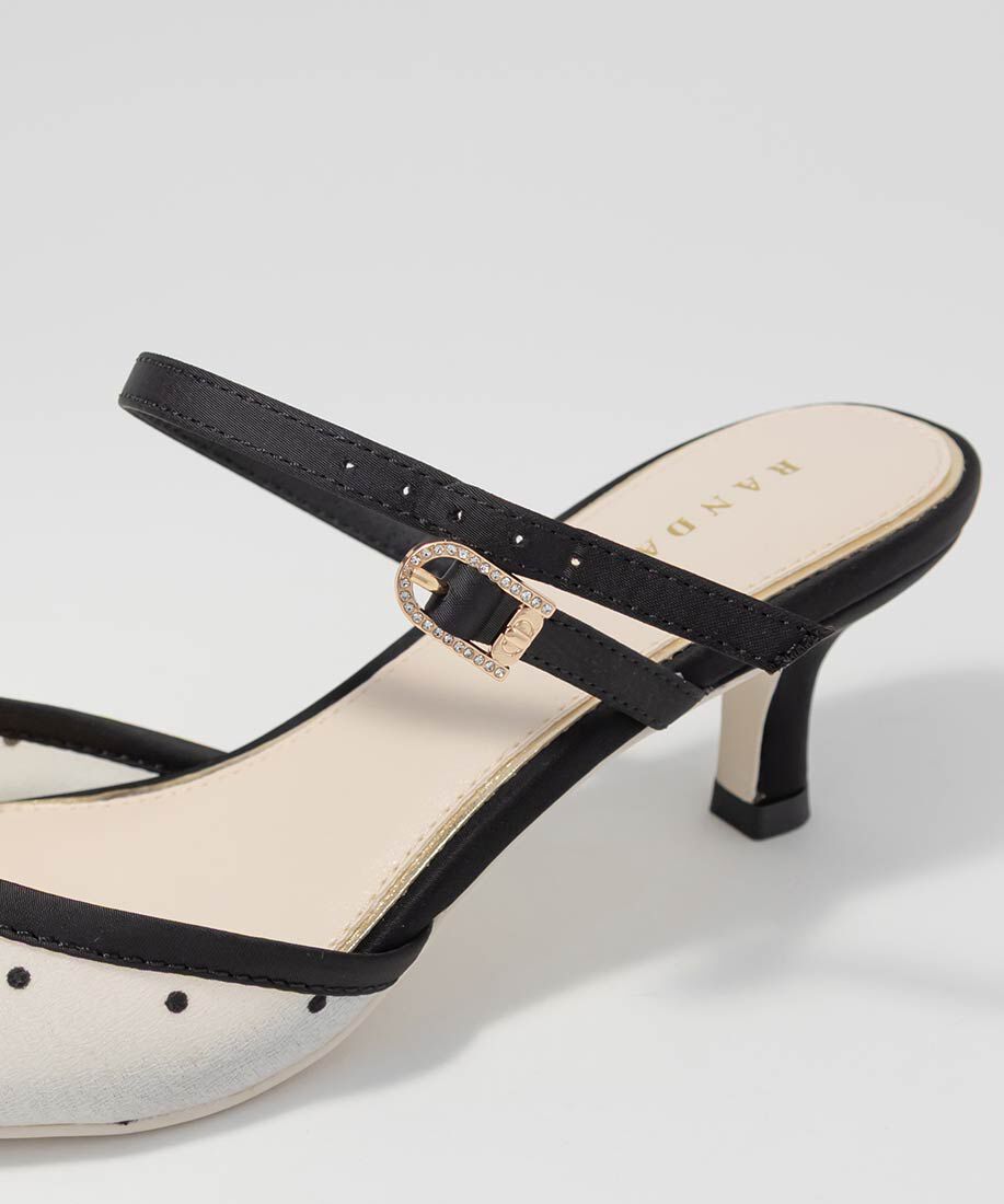  「ビジューバックルシアーミュールパンプス」|パンプス|