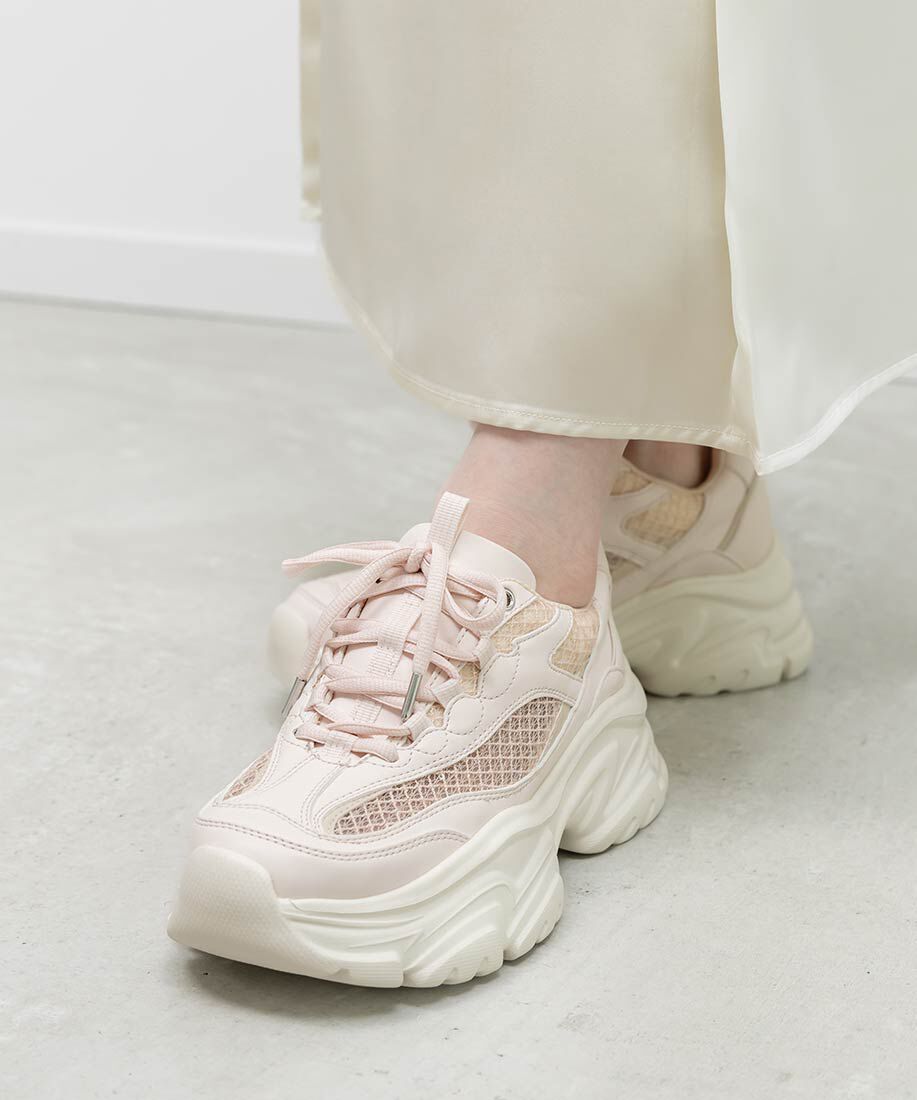  「コンビマテリアルシアースニーカー」|スニーカー|