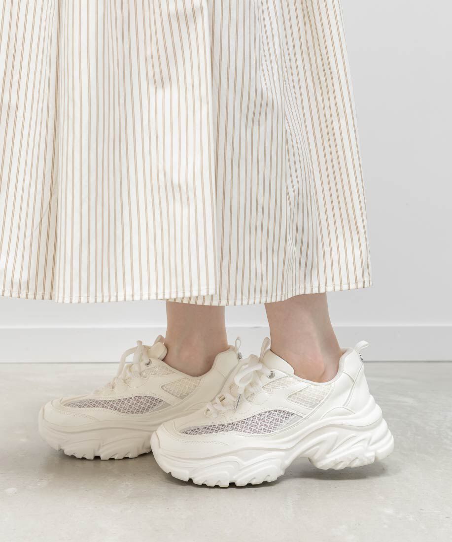  「コンビマテリアルシアースニーカー」|スニーカー|