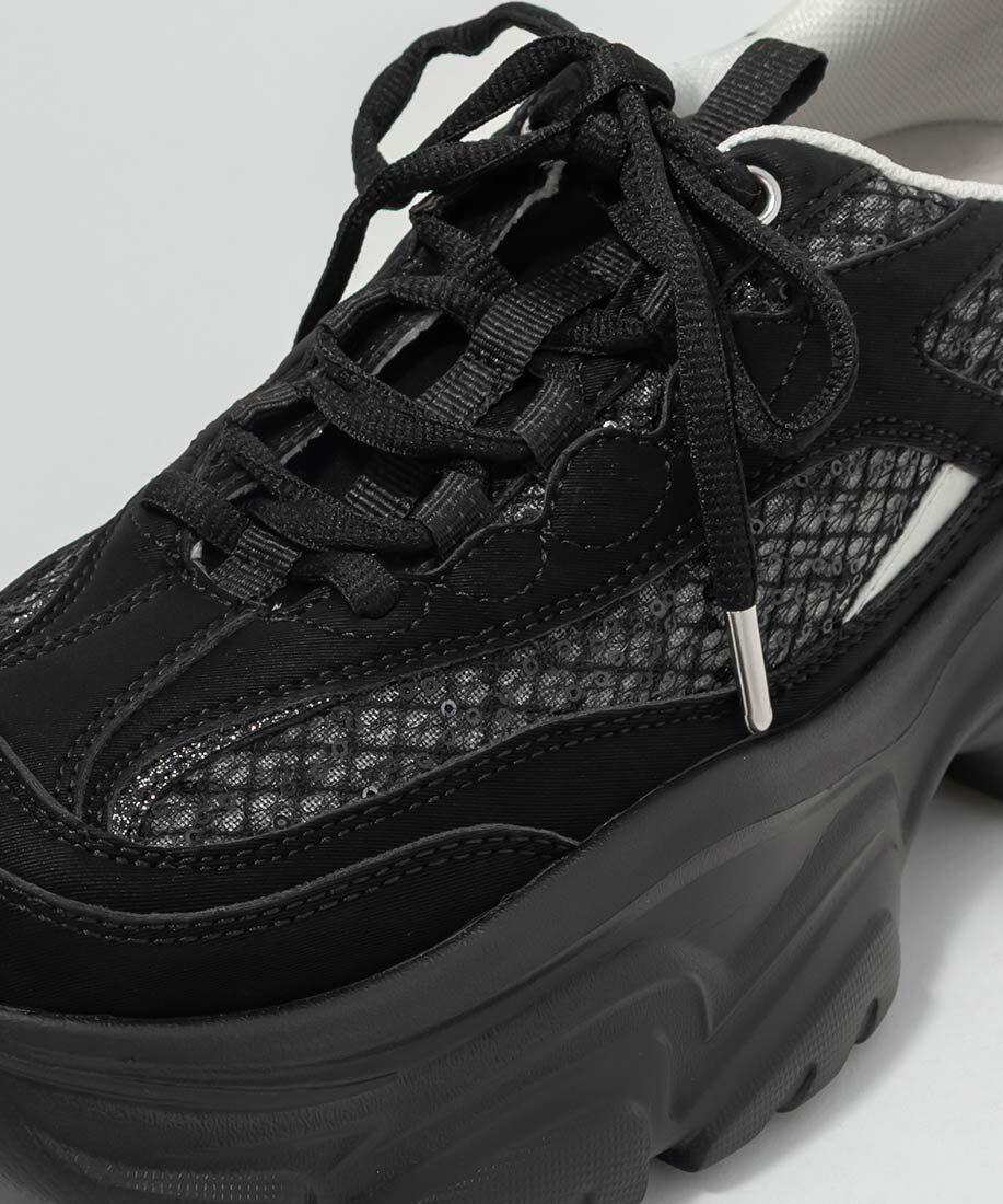  「コンビマテリアルシアースニーカー」|スニーカー|