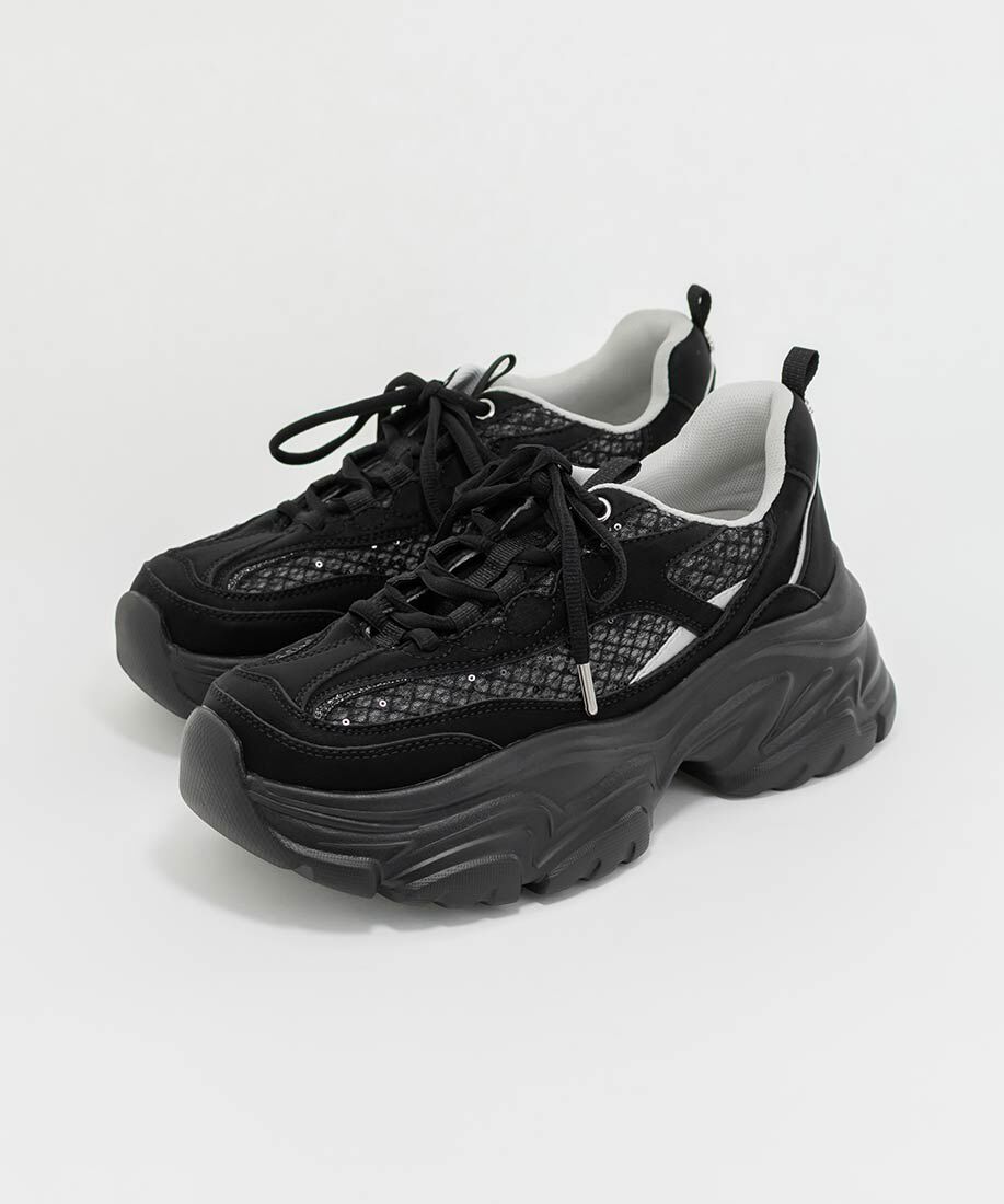  「コンビマテリアルシアースニーカー」|スニーカー|