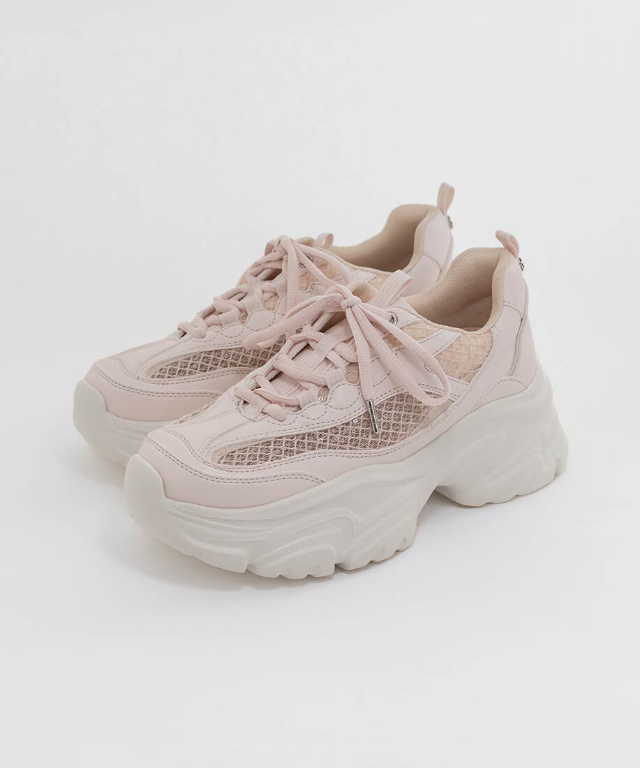  「コンビマテリアルシアースニーカー」|スニーカー|