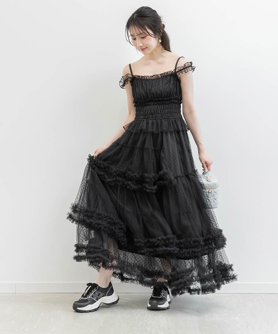  「モノグラム刺繍デザインスニーカー」|スニーカー|