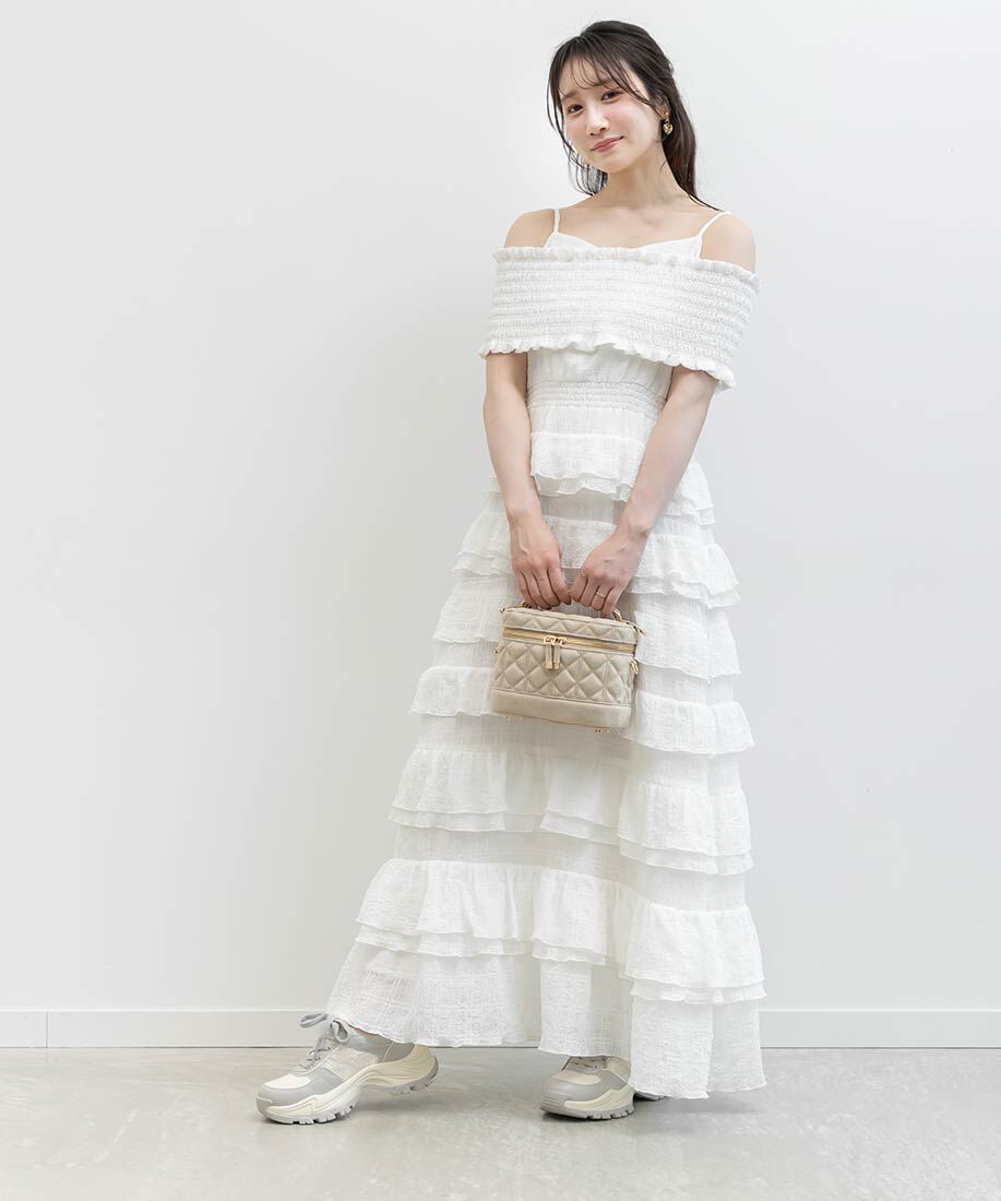  「モノグラム刺繍デザインスニーカー」|スニーカー|