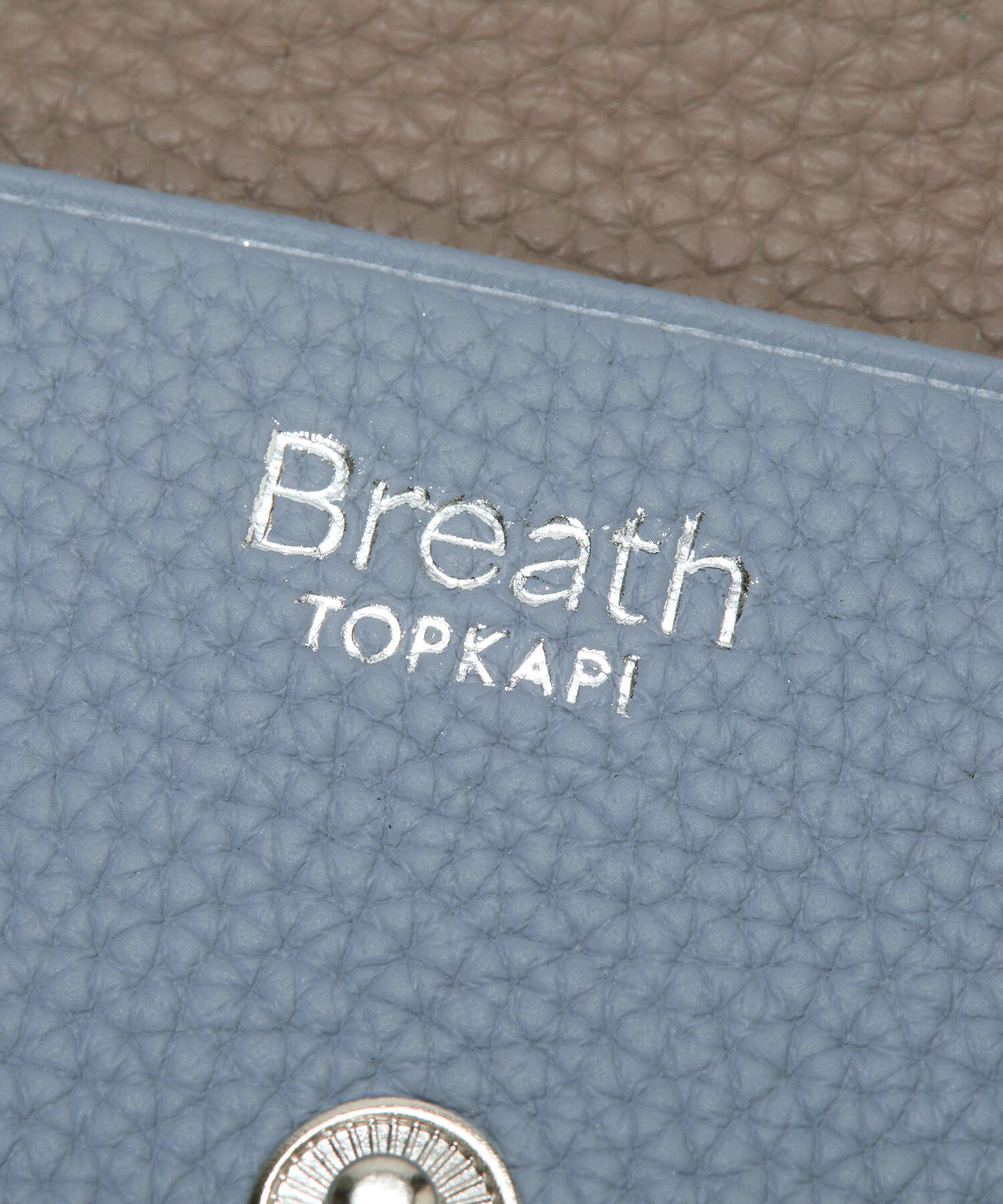 TOPKAPI BREATH「【Breath TOPKAPI】DUAL デュアル シュリンクレザー バイカラー フラグメントケース　薄型 / 軽量」|財布|