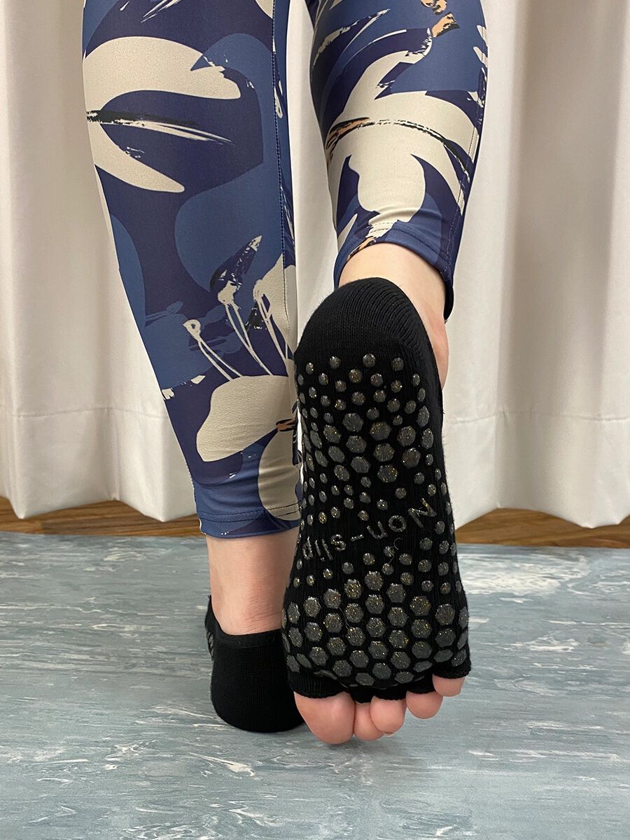 ALBOVE「【ヨガソックス】くるぶし丈滑り止め付きヨガソックス」|ソックス|