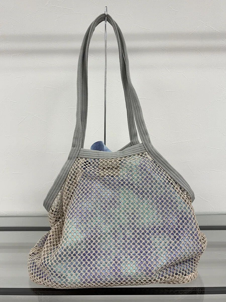 ALBOVE「ムラ染め風巾着&times;ネットWトートバッグ」|ショルダー・メッセンジャー|