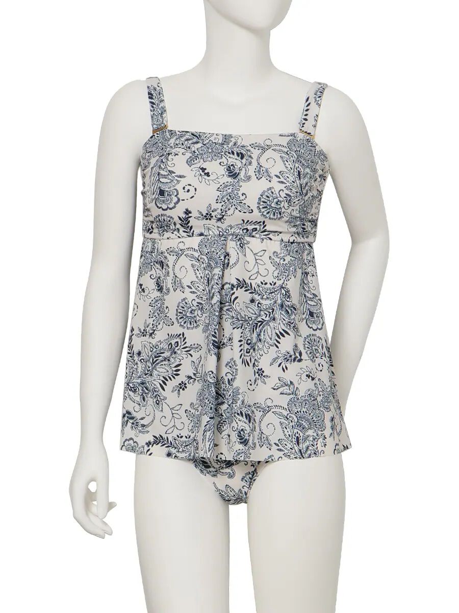 Riberce「【新作水着】ソフトエスニック柄キャミソール水着」|ビキニ|