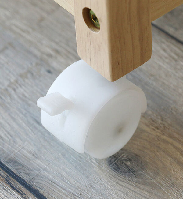 B-COMPANY「隙間収納　SOUPスリムワゴン4段」|食器・キッチングッズ|