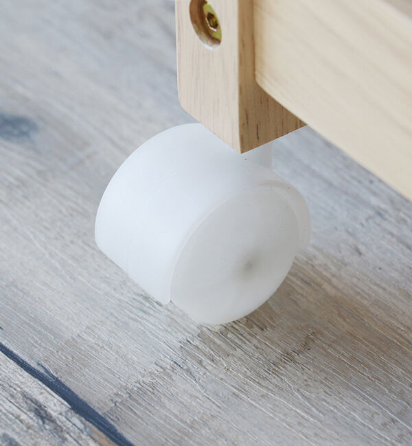 B-COMPANY「隙間収納　SOUPスリムワゴン4段」|食器・キッチングッズ|