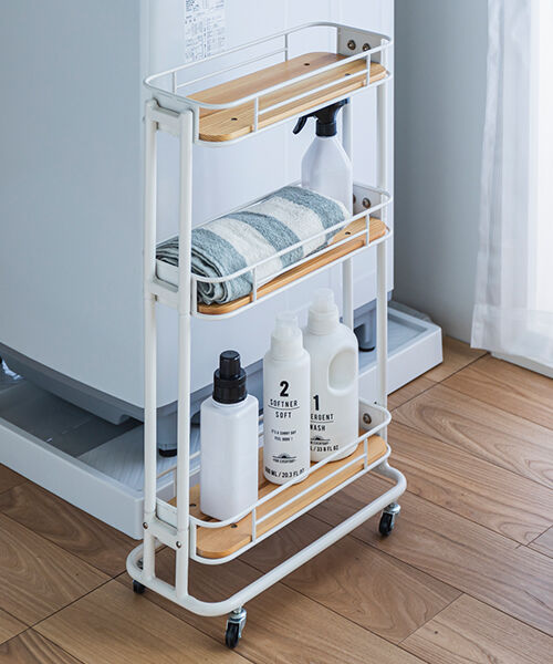  「幅20cm　スリムワゴン」|食器・キッチングッズ|