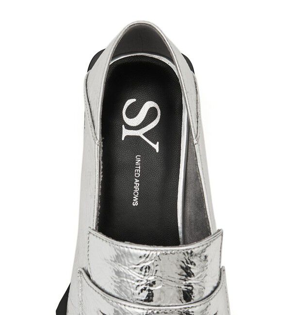 SY UNITED ARROWS「＜SY＞スクエアソフトローファー フラット20●&uarr;」|ローファー|
