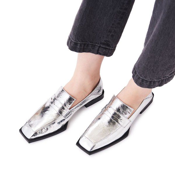 SY UNITED ARROWS「＜SY＞スクエアソフトローファー フラット20●&uarr;」|ローファー|