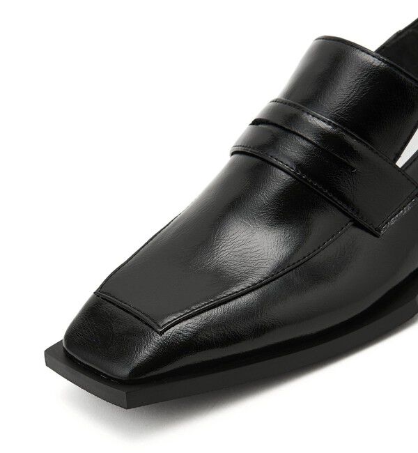 SY UNITED ARROWS「＜SY＞スクエアソフトローファー フラット20●&uarr;」|ローファー|