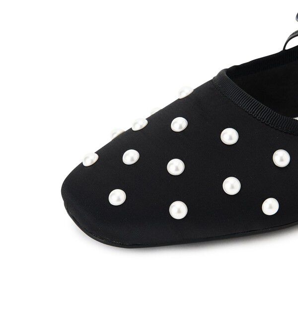 SY UNITED ARROWS「＜SY＞マルチドットバレエ フラット10●&uarr;」|バレエシューズ|