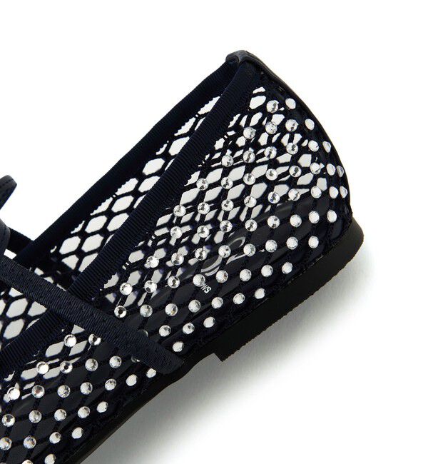 SY UNITED ARROWS「＜SY＞グレアネットバレエ フラット10●&uarr;」|バレエシューズ|