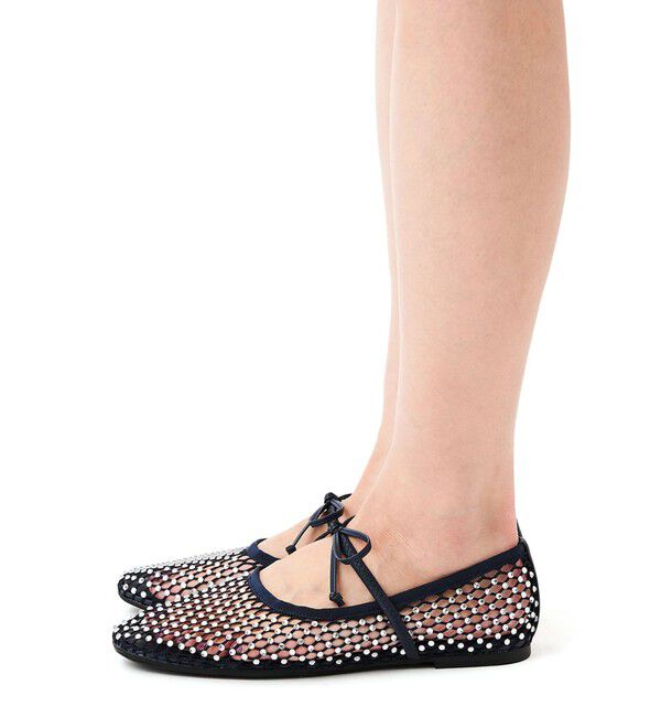 SY UNITED ARROWS「＜SY＞グレアネットバレエ フラット10●&uarr;」|バレエシューズ|