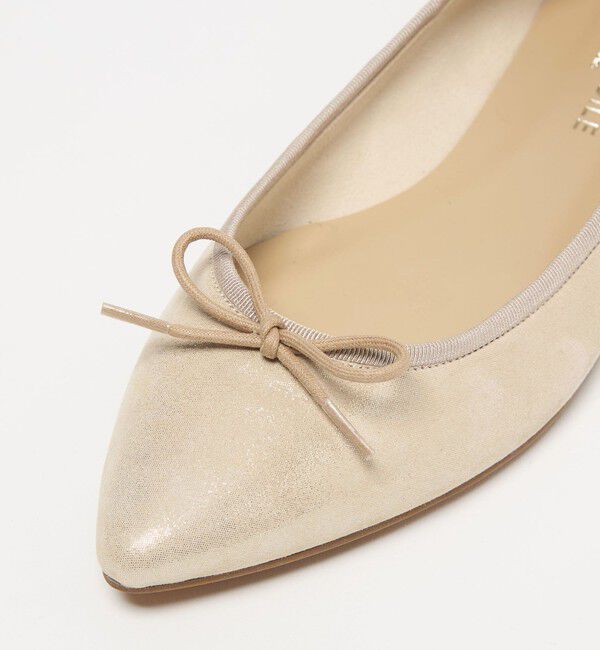 ODETTE E ODILE「【WEB限定】ポインテッドバレリーナ フラット15■&uarr;」|バレエシューズ|