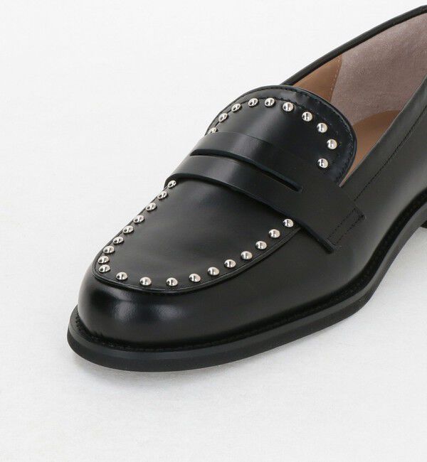 ODETTE E ODILE「スタッズラインローファー フラット20&uarr;」|ローファー|