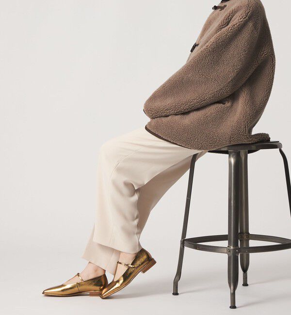 ODETTE E ODILE「ワイドスクエア Tストラップ フラット20&uarr;」|パンプス|