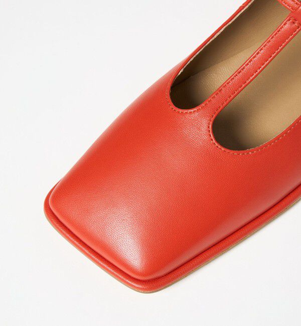 ODETTE E ODILE「ワイドスクエア Tストラップ フラット20&uarr;」|パンプス|