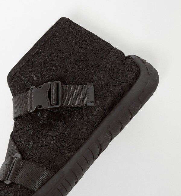 SY UNITED ARROWS「＜SY＞オブリークレース ショートブーツ30」|ショートブーツ|