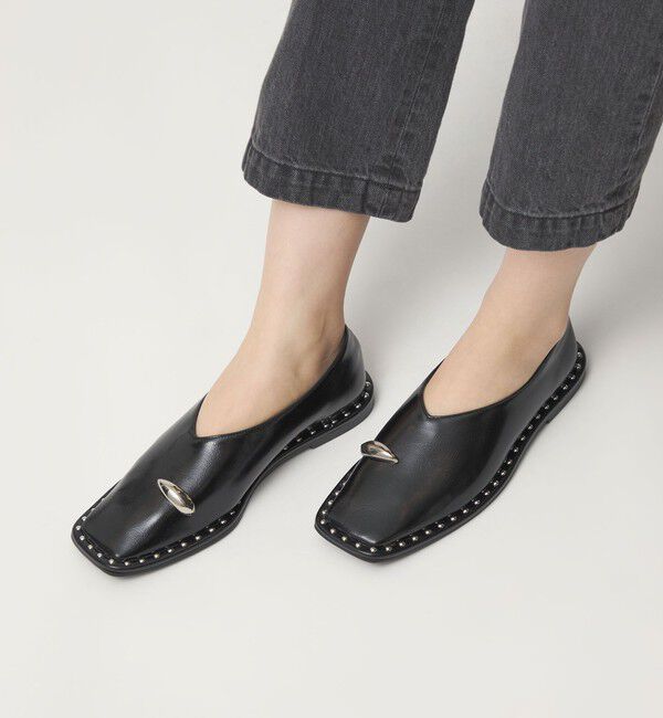 SY UNITED ARROWS「＜SY＞サムリングスクエア フラット15&uarr;」|パンプス|