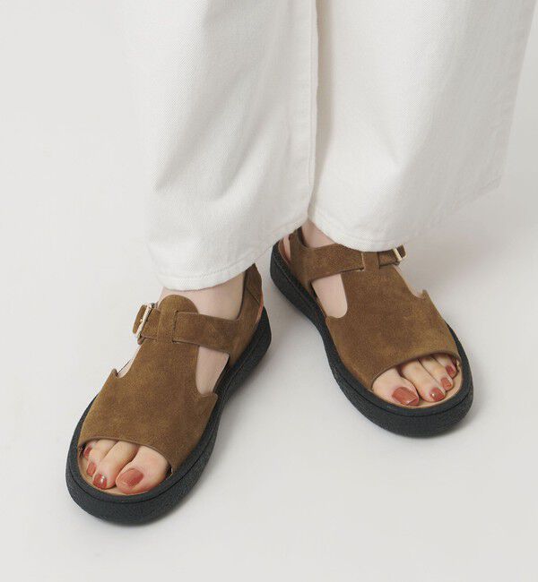 ODETTE E ODILE「＜MOHI＞ COVERD SOFTY MO SD」|サンダル|