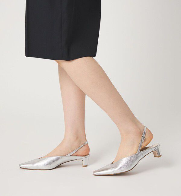 ODETTE E ODILE「センターシームバックベルト パンプス40&darr;&uarr;」|パンプス|