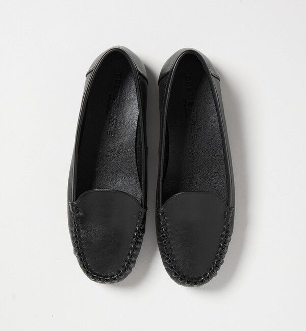 ODETTE E ODILE「プレーンハンドソーンモカ フラット15&uarr;」|モカシン|