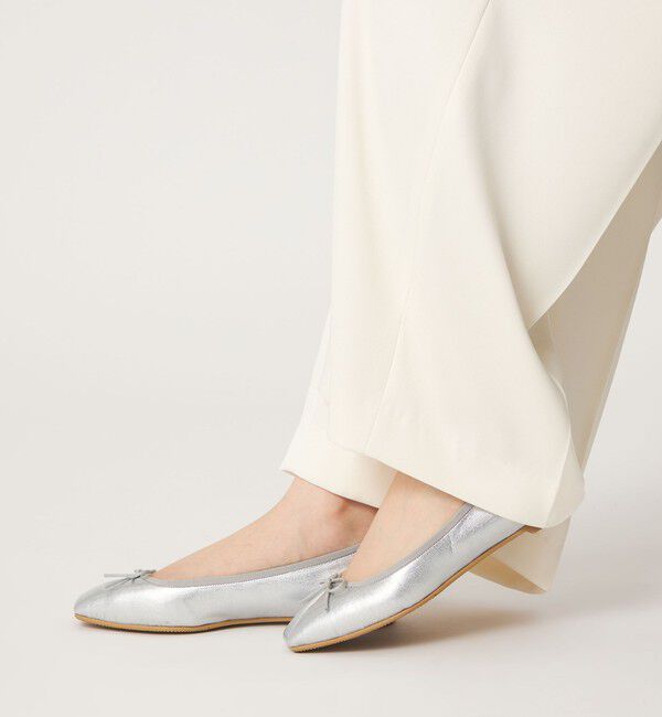 ODETTE E ODILE「【WEB限定】R スクエアバレエフラット10◎■&uarr;」|バレエシューズ|