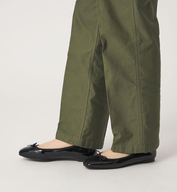 ODETTE E ODILE「【WEB限定】R スクエアバレエフラット10◎■&uarr;」|バレエシューズ|