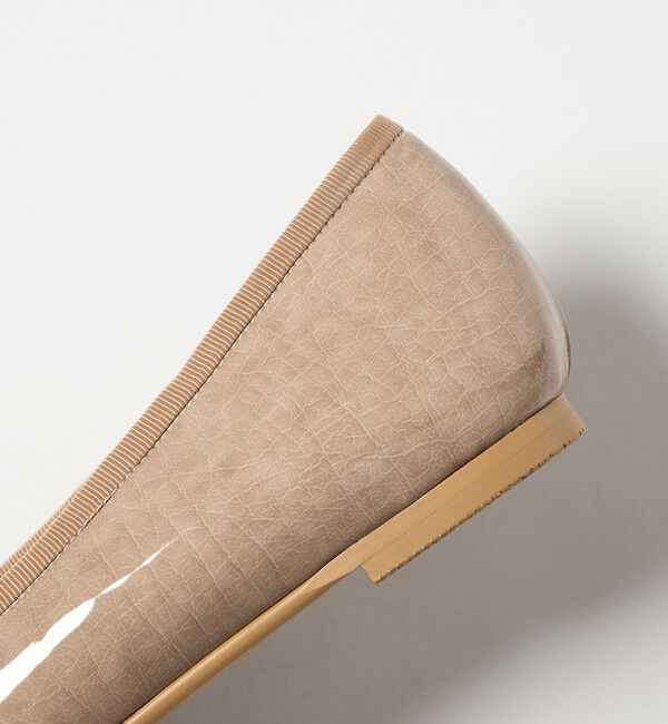 ODETTE E ODILE「【WEB限定】R スクエアバレエフラット10◎■&uarr;」|バレエシューズ|