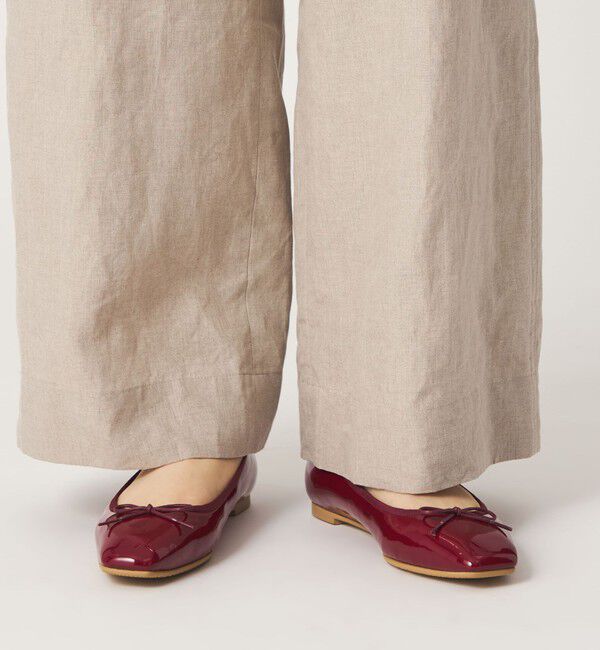 ODETTE E ODILE「【WEB限定】R スクエアバレエフラット10◎■&uarr;」|バレエシューズ|