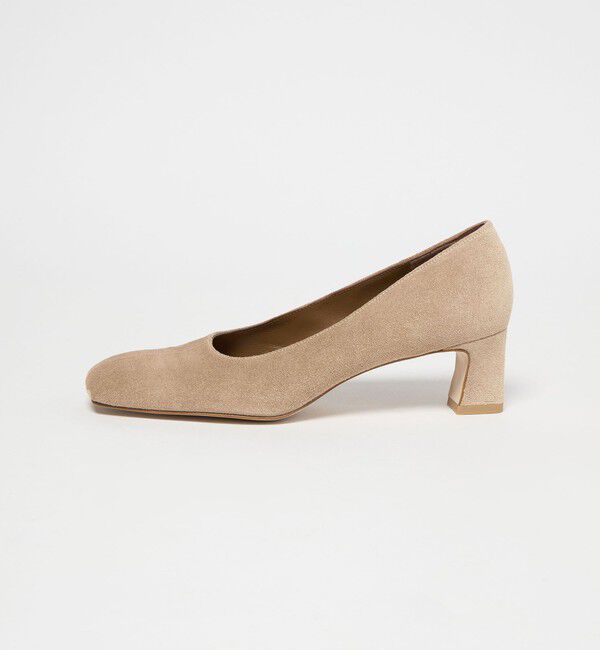 ODETTE E ODILE「オブリークスクエア パンプス50&uarr;」|パンプス|BEIGE