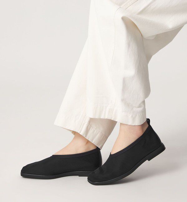 ODETTE E ODILE「スクエアソフトチュール フラット10&uarr;」|パンプス|