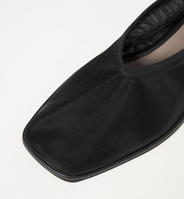 ODETTE E ODILE「スクエアソフトチュール フラット10&uarr;」|パンプス|