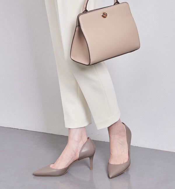 UNITED ARROWS「ポインテッド サイドオープン パンプス」|パンプス|