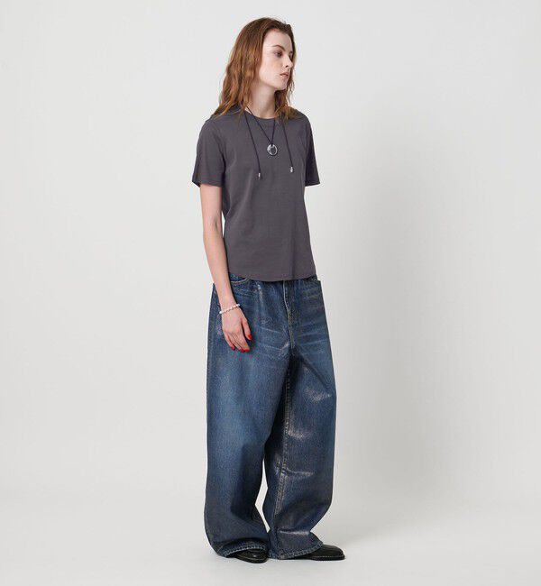 ASTRAET「＜ASTRAET＞フライス クルーネックTシャツ」|Tシャツ・カットソー|