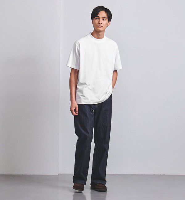UNITED ARROWS「SARROWS/サローズ オーガニックコットン モックネック Tシャツ」|Tシャツ・カットソー|