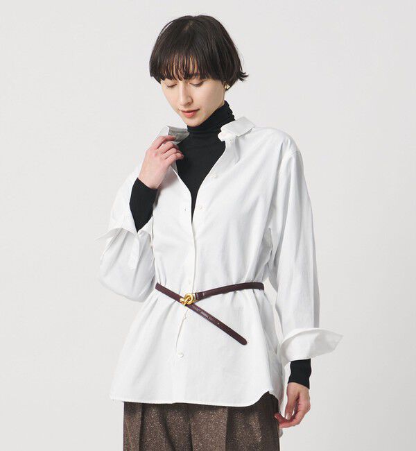 UNITED ARROWS「シルクリブ タートルネック ニット」|ニット・セーター|