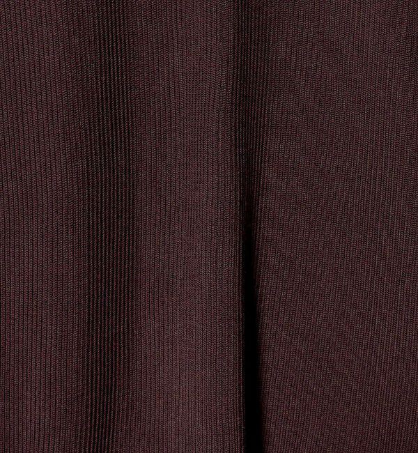 UNITED ARROWS「シルクリブ タートルネック ニット」|ニット・セーター|