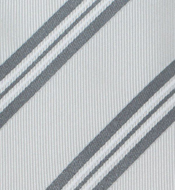 UNITED ARROWS「シルバー フォーマル レジメンタル ネクタイ」|ネクタイ・蝶ネクタイ|