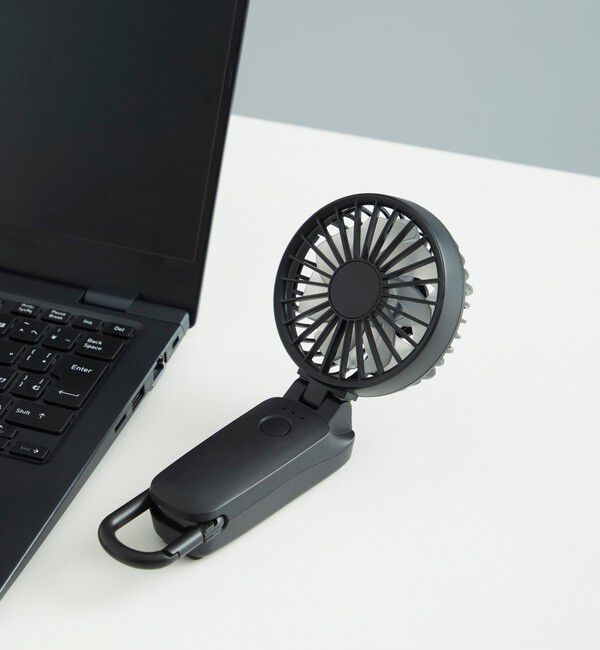 Style for Living「【別注】＜RHYTHM＞HANDY FAN2」|その他|BLACK