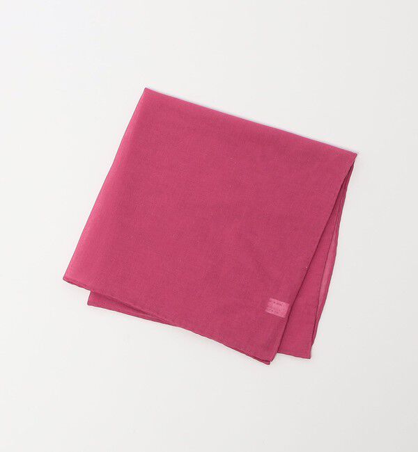UNITED ARROWS「コットン シルク ポケットチーフ」|ハンカチ|LT.PINK
