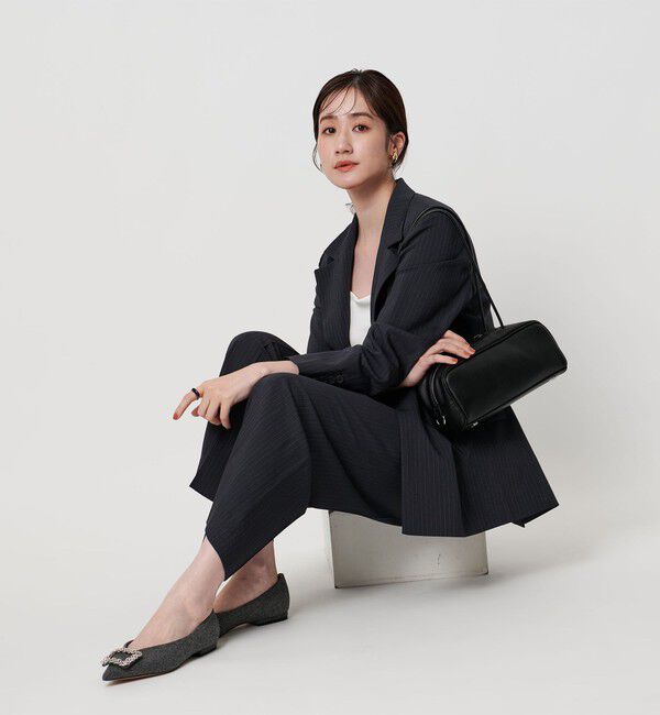 UNITED ARROWS「＜＆MyuQ＞KAKU WIDE バッグ」|ショルダー・メッセンジャー|