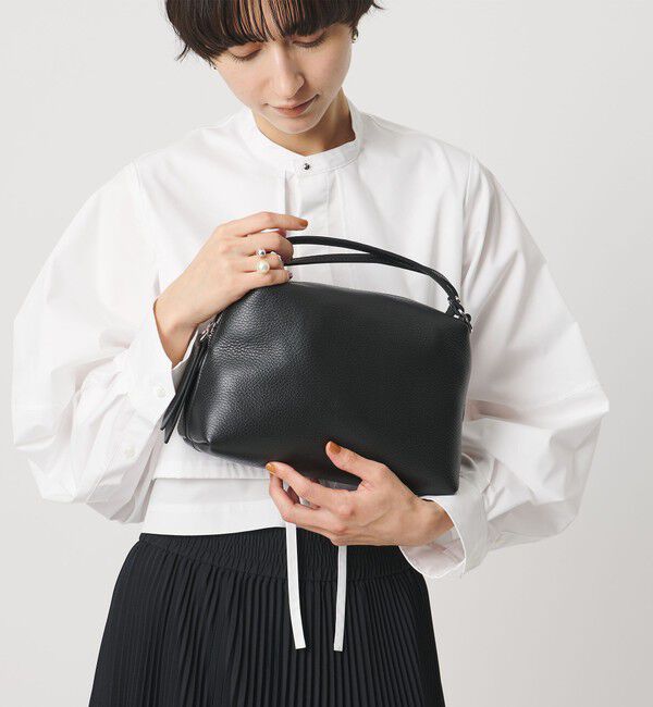 UNITED ARROWS「＜GIANNI CHIARINI＞ALIFA M バッグ 25FW」|ショルダー・メッセンジャー|BLACK