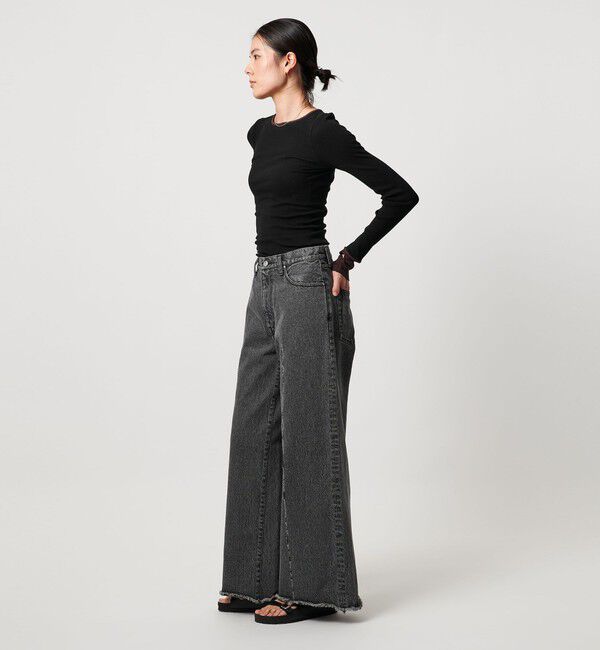 UNITED ARROWS「＜TO UNITED ARROWS＞リブ ロングスリーブ カットソー」|Tシャツ・カットソー|