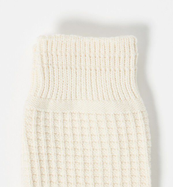 UNITED ARROWS「＜ROTOTO＞ワッフル クルーソックス」|ソックス|